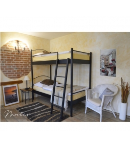 Patrová kovaná postel Nantes